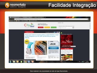 Telemarketing ativo através dos clientes que passaram pelo telemarketing receptivo.Programa de LojistasVantagens da própria base de cadastrosRetorno continuo de vendas.