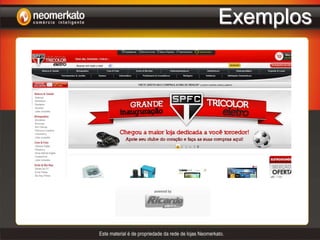 ConceitoUtilização de marca própria, terceirizando infra- estrutura com parceiro especializado.