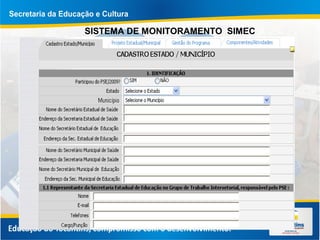 SISTEMA DE MONITORAMENTO SIMEC
 