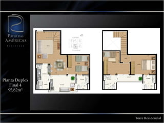 Planta DuplexFinal 495,82m²Torre Residencial