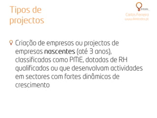 Apresentação QREN - IPAM de Aveiro