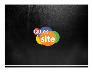 Quick Site - Sites rápidos e customizados. 