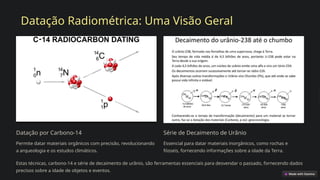 Apresentação Radiação e datação Carbono 14 | PPTX