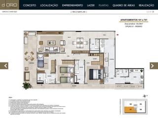 D' Oro Botafogo  - 3 quartos - Botafogo  