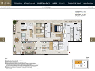 D' Oro Botafogo  - 3 quartos - Botafogo  