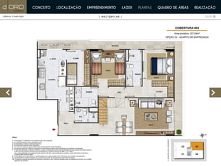 D' Oro Botafogo  - 3 quartos - Botafogo  