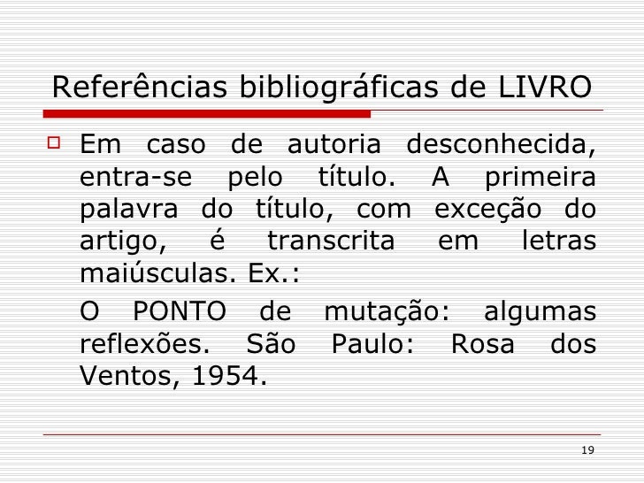 Referencias bibliograficas artigo