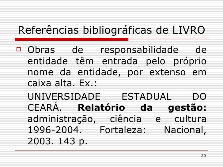 Referencias bibliograficas artigo