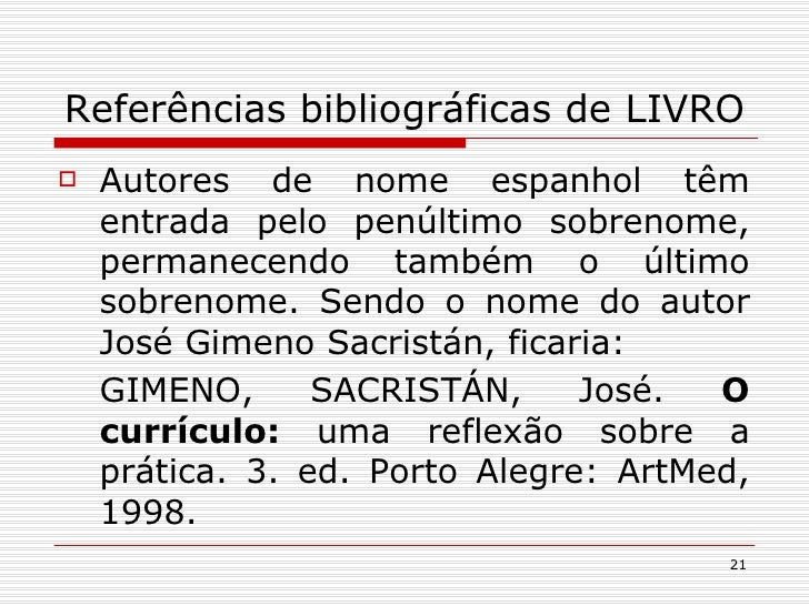 Referencias bibliograficas artigo