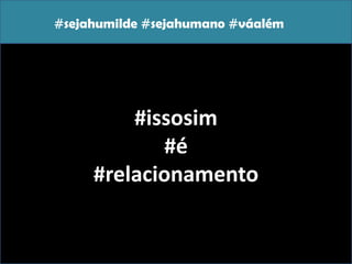As empresas, portanto, podem dar aos seus clientes e
colaboradores mais ou menos controle.
Elas podem fazer estudos para determinar o quanto devem
permanecer abertas ou fechadas para cada publico.
Ou elas podem simplesmente sorrir e
permanecer abertas para todas as possibilidades.
#sejahumilde #sejahumano #váalém
#issosim
#é
#relacionamento
 