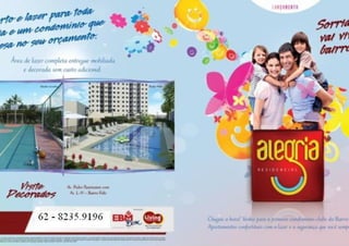 Apresentação residêncial alegria