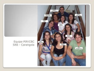 Equipe PIP/CBC SRE - Carangola 