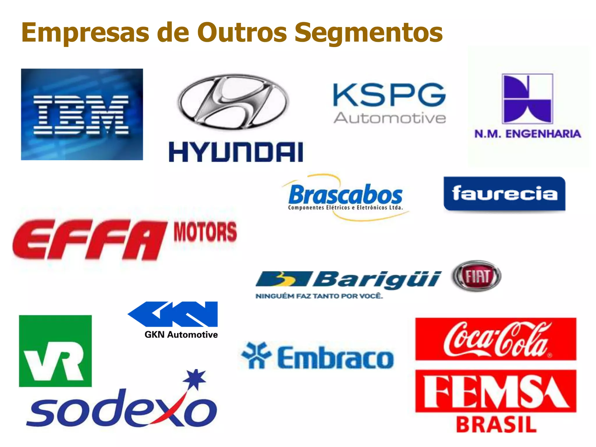 Empresas de Outros Segmentos
 