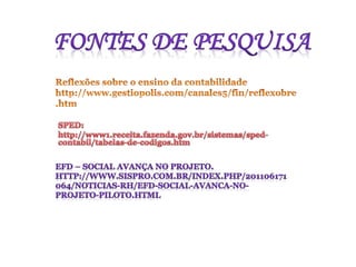 Apresentação RH e a Contabilidade uma Equipe em Ação