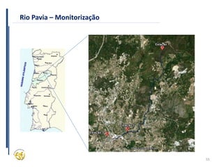 55
Rio Pavia – Monitorização
 