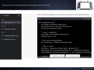 Desenvolvimento de competências digitais para educadores, docentes e discentes
Robson Santos da Silva
 