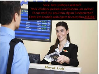 Você tem sonhos a realizar?
 Você conhece pessoas que tenham um sonho?
  O que você viu aqui tem algum fundamento?
Entre em contato com quem te convidou AGORA!
 