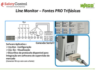 EPSITRON® NoBreaks - Controlador
 Proteção de Sobrecarga e Curto-Circuito
 Circuito de Limitação de Corrente em caso de
sobrecarga
 Gerenciamento de Bateria Otimizado
 Tensão de carregamento controlada
pela temperatura ;
 Quality-Check : verificação da
qualidade e performance da bateria ; Funções
 Contato de saída isolado
 Visor de LCD para monitoração e programação
 Monitoração de Tensão e Corrente

 
