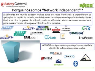 WAGO-I/O-PRO - CoDeSys
• Ferramenta de programação da WAGO
• Não utiliza HardKey ou SoftKey
• Licença tipo : Site Licence
• Upgrades disponíveis sem custo
• Não exige de contrato anual de suporte
• Faz parte do Automation Alliance Group

 
