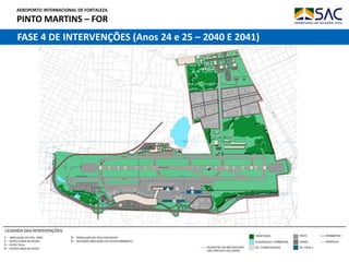 AEROPORTO INTERNACIONAL DE FORTALEZA
PINTO MARTINS – FOR
38
FASE 4 DE INTERVENÇÕES (Anos 24 e 25 – 2040 E 2041)
 