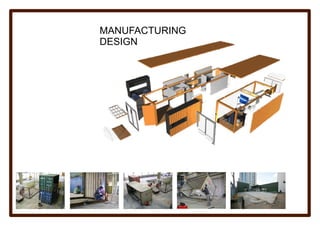 MANUFACTURING
DESIGN
 