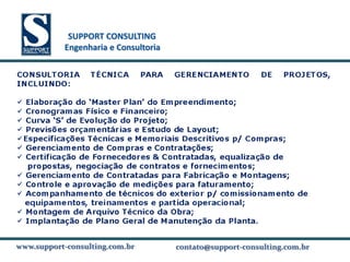 SUPPORT CONSULTING
           SUPPORT CONSULTING
          Engenharia e Consultoria




www.support-consulting.com.br
www.support-consulting.com.br
www.support-consulting.com.br        contato@support-consulting.com.br
                                                 www.unika.com.br
 