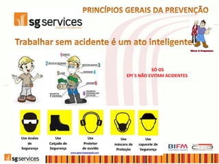 SÓ OS
EPI´S NÃO EVITAM ACIDENTES
 