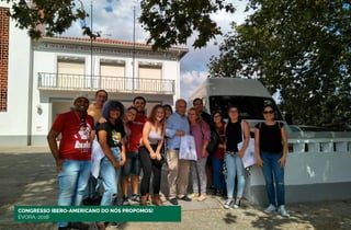 CONGRESSO IBERO-AMERICANO DO NÓS PROPOMOS!
ÉVORA, 2018
 