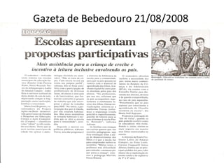 Gazeta de Bebedouro 21/08/2008  