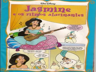 Mundo das BD's Disney "Jasmine e os Ritmos alucinantes