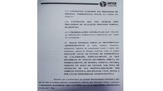 2ª Recomendação do MP ao prefeito de Pentecoste