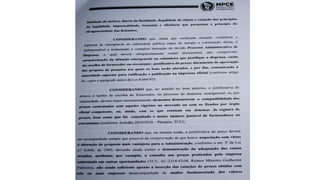 2ª Recomendação do MP ao prefeito de Pentecoste