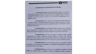 2 - Recomendação do Ministério Público aos Municípios de General Sampaio e Apuiarés