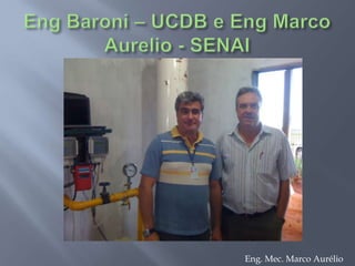 PIONEIRISMONúmero do processo: 555130/2006-1  MCT / CNPq / CTEnerg no 33/2006 - Combustão e Gaseificação - 19/10/2007O projeto foi instalado em um Biodigestor em funcionamento na granja Bedin, localizado no município de São Gabriel do Oeste / MS. Resultado: o sistema automatizado de purificação de biogás operou com colunas de adsorção com recheio de carvão ativo e peneira molecular. A composição final do biogás foi de 94,38% em metano (CH4), 1,121 em nitrogênio (N2), de 4,164 em dióxido de carbono (CO2) e conteúdo de ácido sulfídrico menor que 3ppm. Os resultados experimentais mostraram que houve purificação do biogás com os valores próximos aos padrões estabelecidos pela ANP para gás natural veicular .Os valores podem ser observados nas tabelas que seguem:Eng. Mec. Marco Aurélio