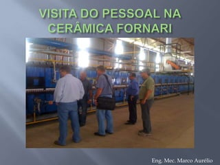 Eng Baroni , Eduardo Bedin e Carlos Vanti, estagiários na estação experimental em São Gabriel, na propriedade do pai do Eduardo, Sr Itacir BedinEng. Mec. Marco Aurélio