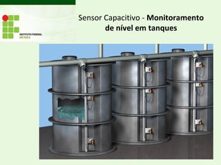 Sensor Capacitivo - Monitoramento
de nível em tanques
 