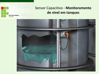Sensor Capacitivo - Monitoramento
de nível em tanques
 