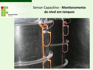 Sensor Capacitivo - Monitoramento
de nível em tanques
 