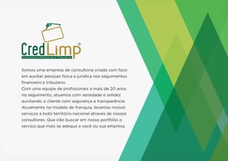 Apresentação Comercial Cred Limp Consultoria