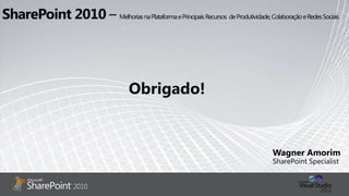 MaioresInformaçõesdo SharePoint 2010