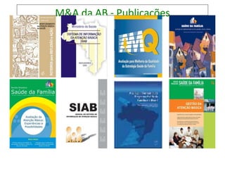M&A da AB - Publicações
 