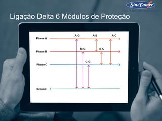 Ligação Delta 6 Módulos de Proteção
 
