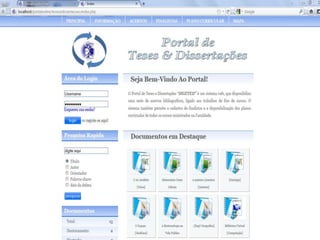 06-03-2013   Portal de Teses & Dissertações   21
 