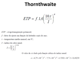 Thornthwaite 