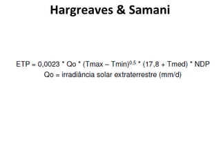Hargreaves & Samani 