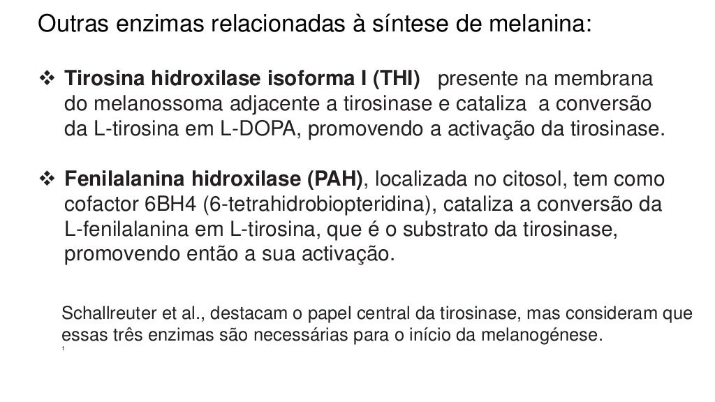 Ausencia Congénita Total O Parcial De Melanina Síntese de Melanina e o Desenvolvimento do Melanoma