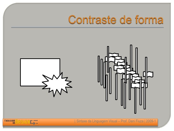 | Sintaxe da Linguagem Visual – Prof. Dani Fiuza | 2009-1