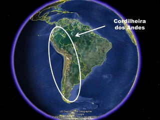 Cordilheira
dos Andes
 