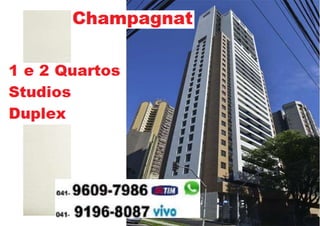 Champagnat SKY Curitiba Bigorrilho 1 e 2 Quartos Studios (41) 9609-7986 Tim WhatsApp 9196-8087