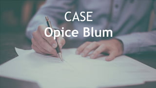 CASE
Opice Blum
 